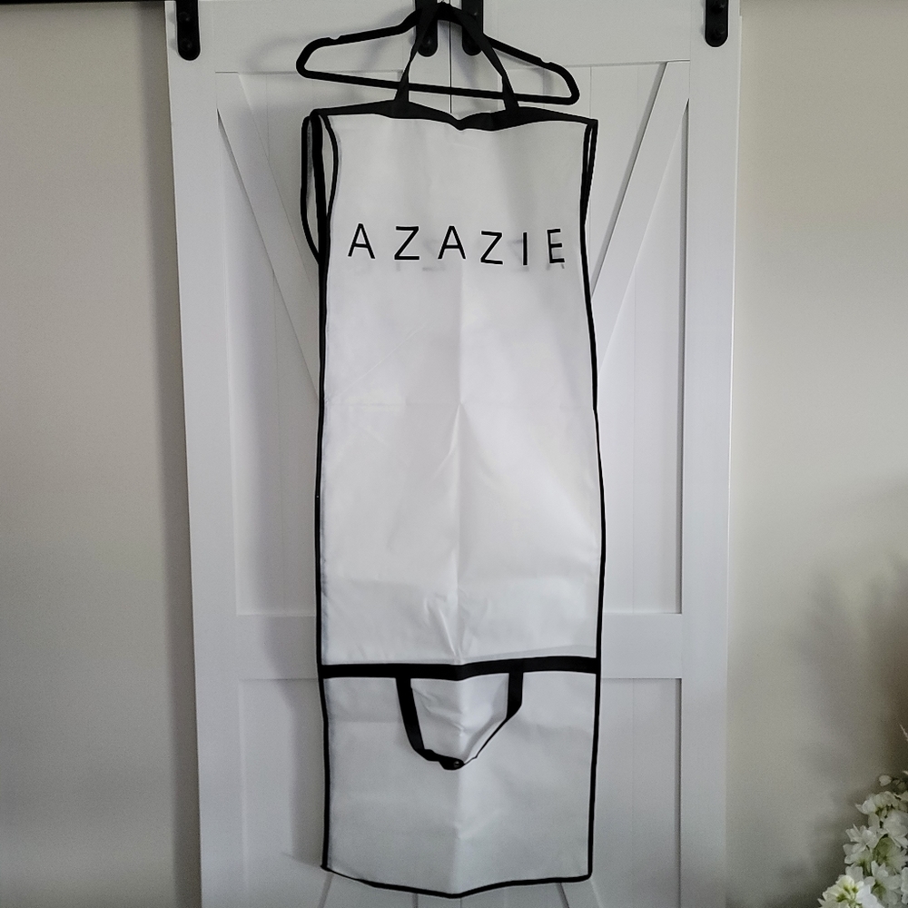 NWT Azazie Evalin Formal Dress | Size 14 Candy Pink - Picture 11 of 13